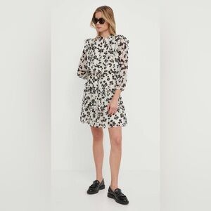 Ralph Lauren Floral Ruffle Trim Dress. Size 10P